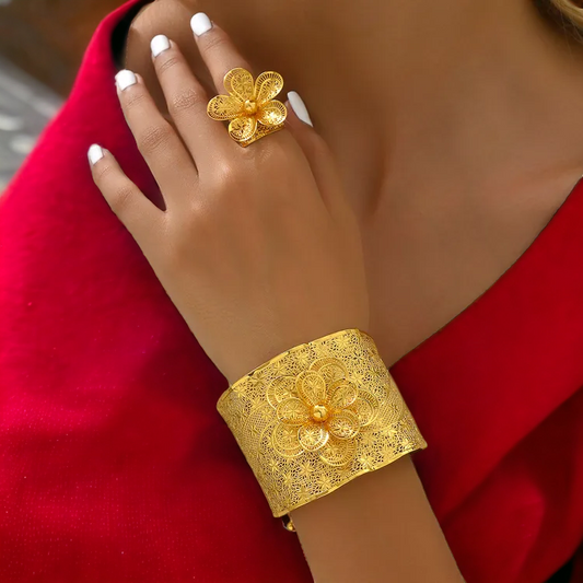 Bijoux Dame fleur